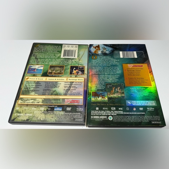 Disney’s Bambi 2 DVD Bundle. Includes Bambi Platinum Edition, & Bambi 2 - Picture 2 of 5